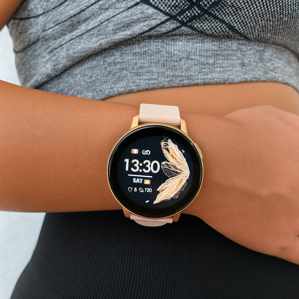 Silikonarmband Rosa
